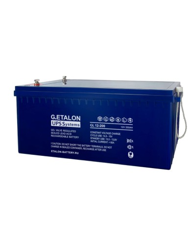 G.ETALON GL 12-200. Аккумулятор герметичный свинцово-кислотный. ETALON в Новошахтинске