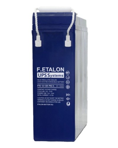 F.ETALON FTE 12-125 PRO X. Аккумулятор герметичный свинцово-кислотный. ETALON в Новошахтинске