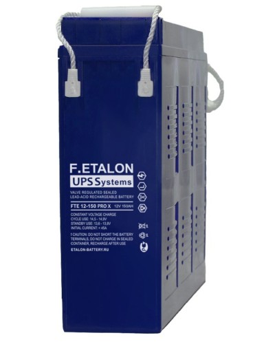 F.ETALON FTE 12-150 PRO X. Аккумулятор герметичный свинцово-кислотный. ETALON в Новошахтинске