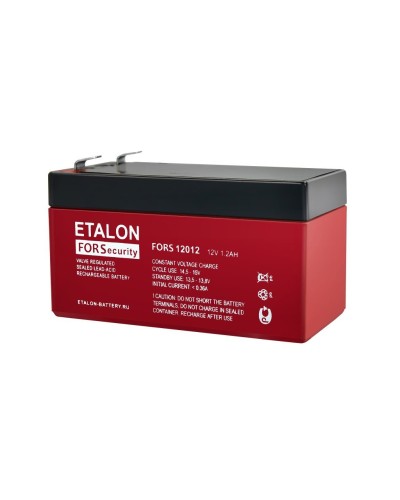 ETALON FORS 12012. Аккумулятор герметичный свинцово-кислотный. ETALON в Новошахтинске