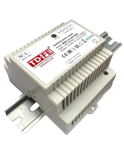 80W/12-24V/DIN. Источник вторичного электропитания. FARADAY в Новошахтинске