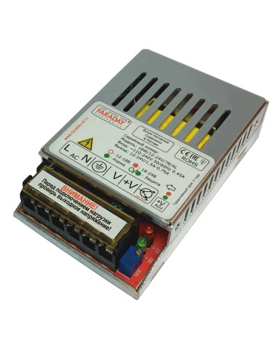 18W/12-24V/78AL. Импульсный блок питания. FARADAY в Новошахтинске