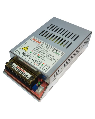 75W/12-24V/140AL. Импульсный блок питания. FARADAY в Новошахтинске