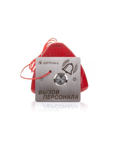 GC-0423B1. Проводная влагозащищенная кнопка вызова со шнуром. GETCALL в Новошахтинске