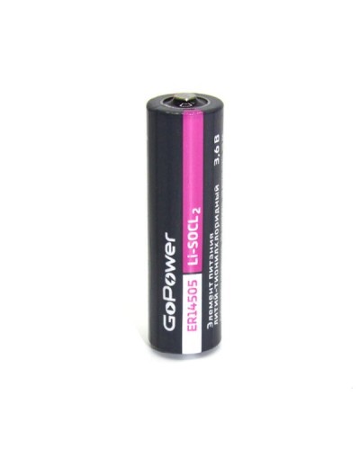ER14505 GoPower. Литий-тионилхлоридный элемент питания. GoPower в Новошахтинске