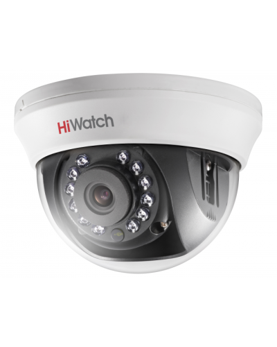 DS-T591(C) (3.6 mm). Бюджетная видеокамера мультиформатная купольная. HiWatch в Новошахтинске