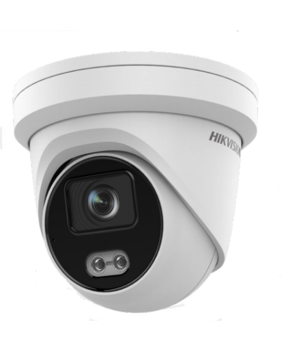 DS-2CD2327G2-LU(2.8mm). Профессиональная видеокамера IP купольная. Hikvision в Новошахтинске