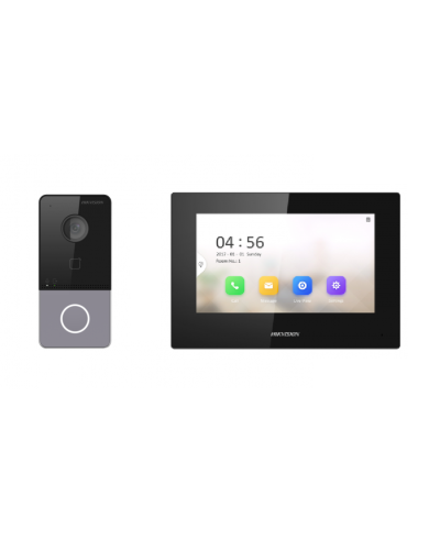 DS-KIS605-P(C). Комплект IP видеодомофона. Hikvision в Новошахтинске