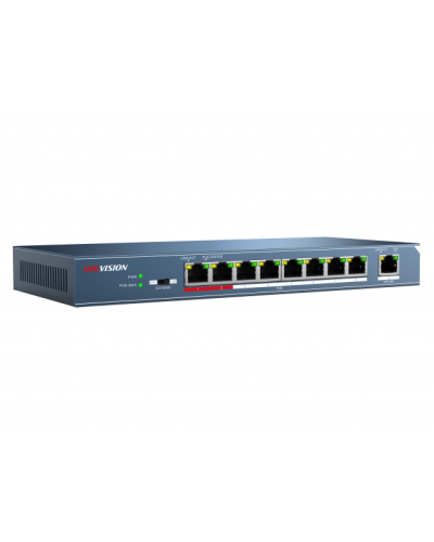 DS-3E0109P-E/M(B). Коммутатор с питанием POE. Hikvision в Новошахтинске