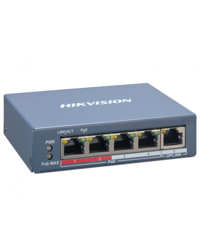 DS-3E1105P-EI. Коммутатор с POE. Hikvision в Новошахтинске