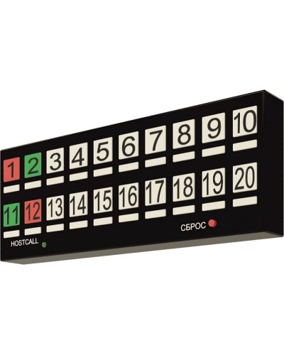 MP-730W2. Табло отображения. Hostcall в Новошахтинске