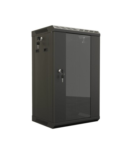 TDB-12U-GP-RAL9004. Шкаф телекоммуникационный 10 настенный, 12U. Hyperline в Новошахтинске