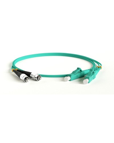 FC-D2-503-FC/PR-LC/PR-H-1M-LSZH-AQ. Патч-корд волоконно-оптический многомодовый. Hyperline в Новошахтинске