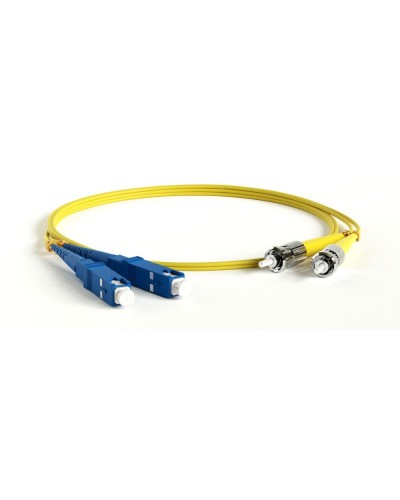 FC-D2-9A1-SC/UR-ST/UR-H-1M-LSZH-WH. Патч-корд волоконно-оптический ST-SC. Hyperline в Новошахтинске