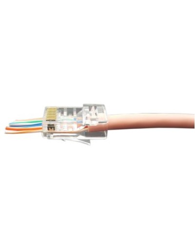 PLEZ-8P8C-U-C5-100 (100 шт). Разъем RJ-45. Hyperline в Новошахтинске