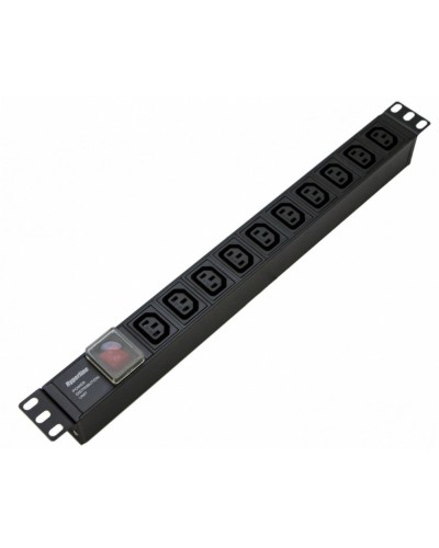 SHE19-10IEC-S-IEC. Блок розеток 19. Hyperline в Новошахтинске
