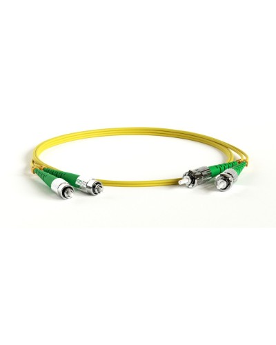 FC-D2-9-FC/AR-ST/AR-H-1M-LSZH-YL. Патч-корд волоконно-оптический ST-FC. Hyperline в Новошахтинске