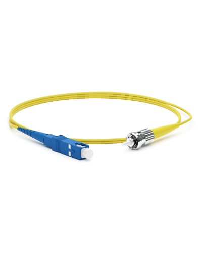 FC-S2-9-SC/UR-ST/UR-H-1M-LSZH-YL. Патч-корд волоконно-оптический одномодовый. Hyperline в Новошахтинске