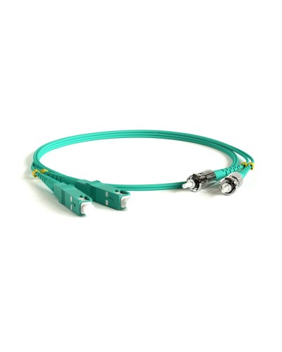 FC-D2-503-SC/PR-ST/PR-H-5M-LSZH-AQ. Патч-корд волоконно-оптический многомодовый. Hyperline в Новошахтинске