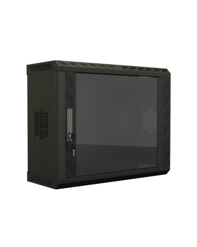 TWS-1225-GP-RAL9004. Шкаф телекоммуникационный 19 настенный 9U. Hyperline в Новошахтинске