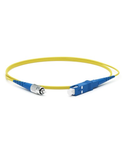 FC-S2-9-FC/UR-SC/UR-H-2M-LSZH-YL. Патч-корд волоконно-оптический одномодовый. Hyperline в Новошахтинске