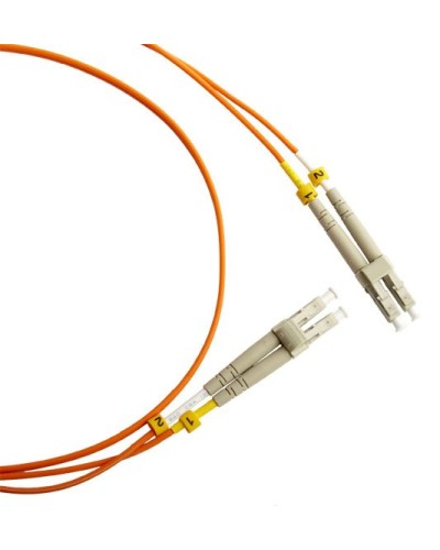 FC-D2-50-LC/PR-LC/PR-H-2M-LSZH-OR. Патч-корд волоконно-оптический LC-LC. Hyperline в Новошахтинске