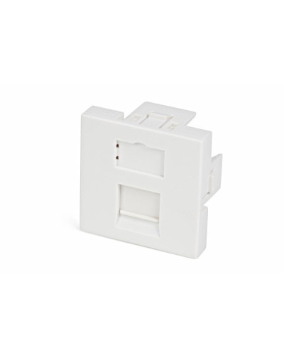 SIP2-1K-M45-45. Вставка 45х45 для 1 модуля формата Keystone Jack, со шторкой. Hyperline в Новошахтинске