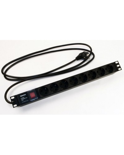 SHE19-8SH-S-2.5EU. Блок розеток 19. Hyperline в Новошахтинске