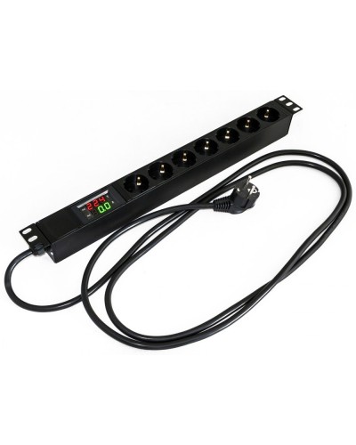 SHE19-7SH-AV-2.5EU. Блок розеток 19. Hyperline в Новошахтинске