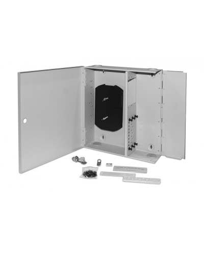 FO-WBX-6xSLT-W140H42-48UN-GY. Кросс оптический настенный. Hyperline в Новошахтинске