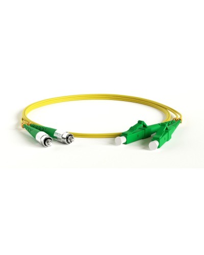 FC-D2-9-FC/AR-LC/AR-H-1M-LSZH-YL. Патч-корд волоконно-оптический FC-LC. Hyperline в Новошахтинске