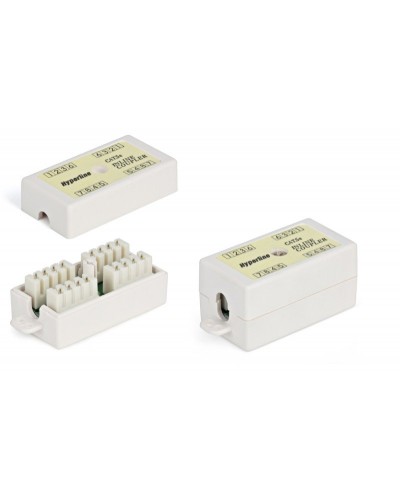 CA-IDC-C5e-WH. Проходной адаптер. Hyperline в Новошахтинске