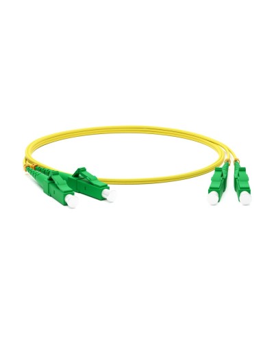 FC-D2-9-LC/AR-LC/AR-H-1M-LSZH-YL. Патч-корд волоконно-оптический LC-LC. Hyperline в Новошахтинске