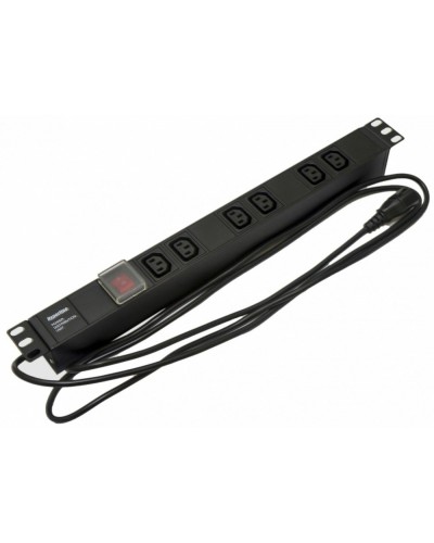 SHE19-6IEC-S-2.5IEC. Блок розеток 19. Hyperline в Новошахтинске