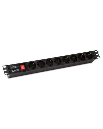 SHE19-6SH-S-IEC. Блок розеток 19. Hyperline в Новошахтинске