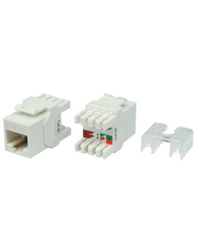 KJ8-8P8C-C5e-180-WH. Вставка Keystone Jack RJ-45. Hyperline в Новошахтинске