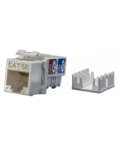 KJ9-8P8C-C5e-90-WH. Вставка Keystone Jack RJ-45. Hyperline в Новошахтинске