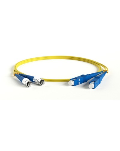FC-D2-9-FC/UR-SC/UR-H-1M-LSZH-YL. Патч-корд волоконно-оптический SC-FC. Hyperline в Новошахтинске