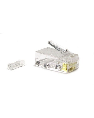 PLUG-8P8C-UV-C6-SH-100 (100 шт). Разъем RJ-45. Hyperline в Новошахтинске