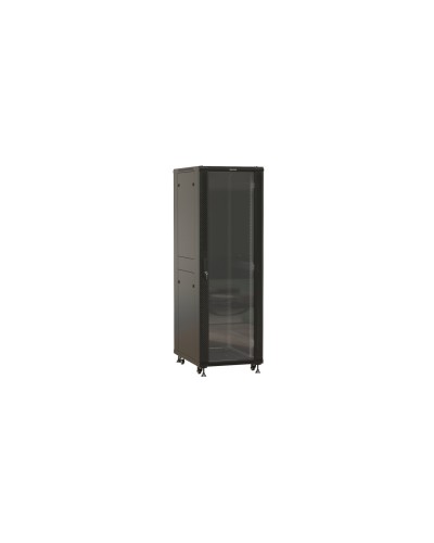 TTBR-4261-AS-RAL9004. Шкаф телекоммуникационный 19 напольный 42U. Hyperline в Новошахтинске