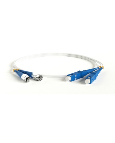 FC-D2-9A1-FC/UR-SC/UR-H-1M-LSZH-WH. Патч-корд волоконно-оптический SC-FC. Hyperline в Новошахтинске