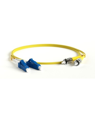 FC-D2-9-SC/UR-ST/UR-H-2M-LSZH-YL. Патч-корд волоконно-оптический ST-SC. Hyperline в Новошахтинске
