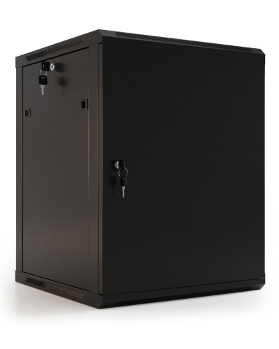 TWB-1245-SR-RAL9004. Шкаф телекоммуникационный 19 настенный 12U. Hyperline в Новошахтинске
