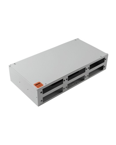 FO-19R-2U-6xSLT-W140H42-48UN-GY. Кросс оптический 19. Hyperline в Новошахтинске