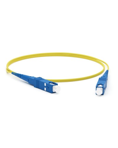FC-S2-9-SC/UR-SC/UR-H-1M-LSZH-YL. Патч-корд волоконно-оптический одномодовый. Hyperline в Новошахтинске