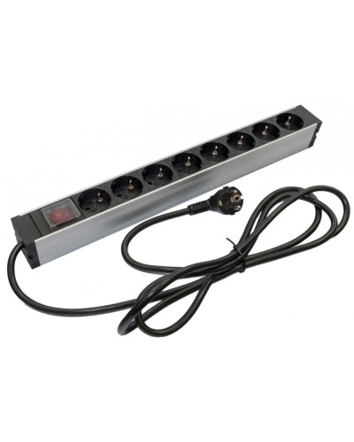 SHZ19-8SH-S-2.5EU. Блок розеток 19. Hyperline в Новошахтинске