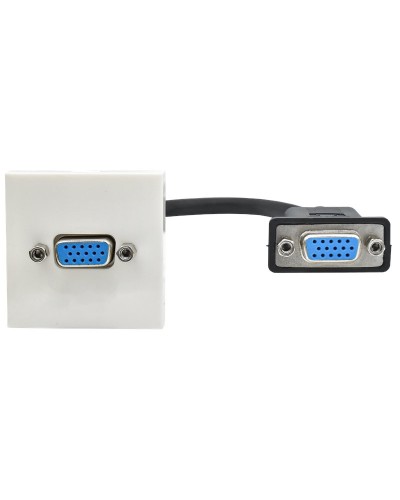 Розетка VGA M/M PRIMER РКМ-10-20-П белый IEK(PR-KK40D-RV-0-1-K01). Розетка. IEK в Новошахтинске