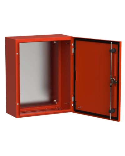 ЩМП-50.40.20 УХЛ1 IP66 RAL3020 TITAN 5 (TI5-13-N-050-040-020-66). Корпус металлический с монтажной платой. IEK в Новошахтинске
