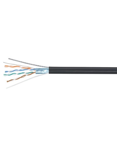 GENERICA F/UTP кат. 5E 100МГц 4 пары LDPE OUTDOOR трос 1,2мм черный (BC3-C5E04-359-305-G). Кабель «витая пара» (LAN) для структурированных систем связи. IEK в Новошахтинске