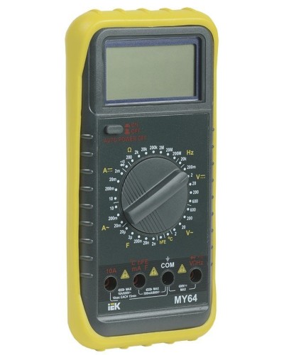 Мультиметр цифровой Professional MY64 (TMD-5S-064). Мультиметр цифровой. IEK в Новошахтинске